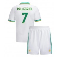 AS Roma Lorenzo Pellegrini #7 Replika babykläder Tredjeställ Barn 2025-26 Kortärmad (+ korta byxor)